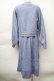 画像2: axes femme / ニットアンサンブルカーディガンｘワンピース  ブルー S-25-11-14-037-AX-TO-HR-ZS (2)