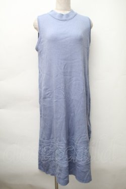 画像3: axes femme / ニットアンサンブルカーディガンｘワンピース  ブルー S-25-11-14-037-AX-TO-HR-ZS