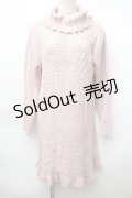 axes femme / ニットワンピース  ピンク S-25-11-14-039-AX-TO-AS-ZS