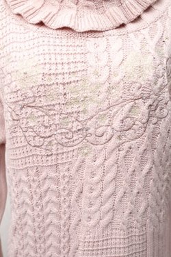 画像3: axes femme / ニットワンピース  ピンク S-25-11-14-039-AX-TO-AS-ZS