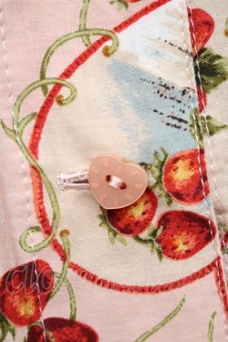 画像5: PINK HOUSE / Rambling Heartsプリントパッチワークワンピース  ピンク S-25-11-14-040-LO-OP-AS-ZS