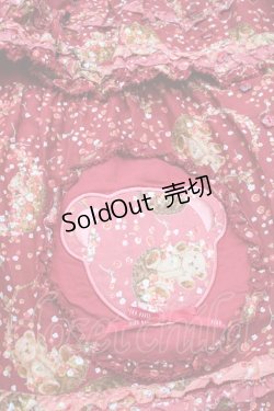 画像4: PINK HOUSE / Flower Picnic プリントパッチワークワンピース  赤 S-25-11-14-041-LO-OP-AS-ZS