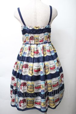 画像2: Leur Getter / フルーツラベルキャミワンピース  ネイビー S-25-11-14-048-LU-OP-HR-ZS