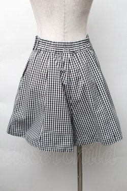 画像2: Fi.n.t / アソートフレアーショートパンツ  黒ｘ白 S-25-11-14-056-CA-PA-HR-ZS