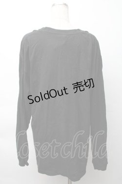 画像2: NieR Clothing / プリントロングTシャツ  黒 S-25-11-14-059-PU-BL-HR-ZS