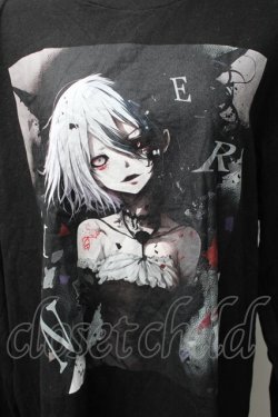 画像3: NieR Clothing / プリントロングTシャツ  黒 S-25-11-14-059-PU-BL-HR-ZS