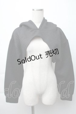 画像1: NieR Clothing / ねこみみボレロ  黒 S-25-11-14-060-PU-TO-HR-ZS