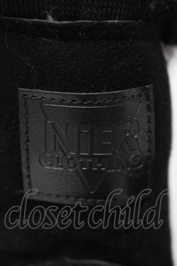 画像4: NieR Clothing / ファーブーツ  黒 S-25-11-14-005-PU-SH-HR-ZS