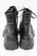 画像3: NieR Clothing / レースアップ厚底ブーツ  黒 S-25-11-14-006-PU-SH-HR-ZS (3)