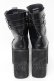 画像3: NieR Clothing / ハートバックル厚底ブーツ  黒 S-25-11-14-001-PU-SH-HR-ZS (3)