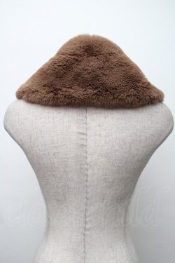 画像2: F i.n.t / ロゴリボンエコファーティペット  ブラウン S-25-11-14-012-CA-SK-HR-ZS