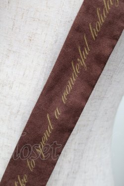 画像3: F i.n.t / ロゴリボンエコファーティペット  ブラウン S-25-11-14-012-CA-SK-HR-ZS