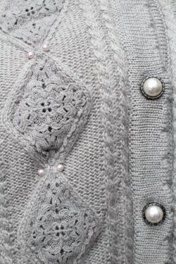 画像3: axes femme / 裏ボアニットポンチョ  グレー S-25-11-14-013-AX-JA-AS-ZS