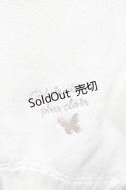 画像4: axes femme / ランダム刺繍ニットカーデ  オフ S-25-11-14-015-AX-BL-HR-ZI