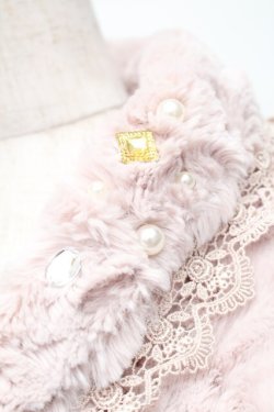 画像3: axes femme / ビジューファーボレロ  ベージュ S-25-11-14-020-AX-TO-HR-ZS