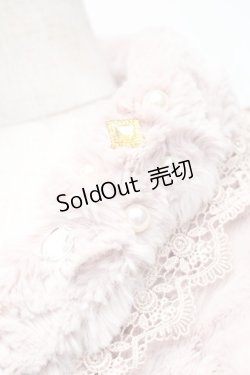 画像3: axes femme / ビジューファーボレロ  ベージュ S-25-11-14-020-AX-TO-HR-ZS