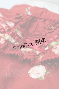 画像3: PINK HOUSE / アンジェリークローズプリントパッチワークブラウス  赤 S-25-11-14-022-LO-BL-AS-ZS