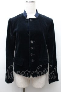 Jane Marple Dans Le Salon / 別珍ジャケット  濃紺 S-25-11-14-025-JM-JA-AS-ZS