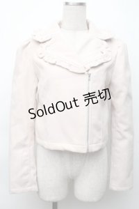 Ank Rouge / スエードジャケット  ベージュ S-25-11-14-029-CA-JA-HR-ZS