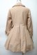 画像2: axes femme / ビジュー襟トレンチコート  ベージュ S-25-11-14-030-AX-CO-HR-ZS (2)