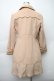 画像2: axes femme / レース使いコート  ベージュ S-25-11-14-031-AX-CO-HR-ZS (2)