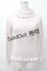 axes femme / ラメハイネックニット  ピンク S-25-11-16-004-AX-TO-HR-ZS