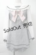 LIZ LISA / セーラーカラーセットアップ  グレー S-25-11-16-042-LO-OP-HR-ZS