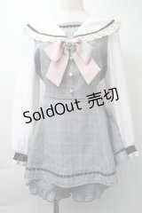 LIZ LISA / セーラーカラーセットアップ  グレー S-25-11-16-042-LO-OP-HR-ZS