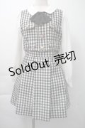 Ank Rouge / バイカラーワンピース  黒ｘ白 S-25-11-16-043-CA-OP-AS-ZS