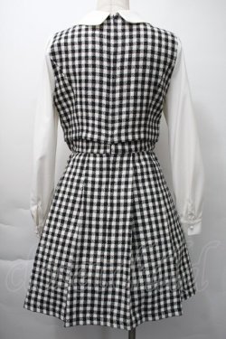 画像2: Ank Rouge / バイカラーワンピース  黒ｘ白 S-25-11-16-043-CA-OP-AS-ZS