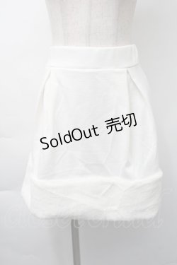 画像1: Princess Melody / 裾ファースカート  オフ S-25-11-16-044-EL-SK-HR-ZS