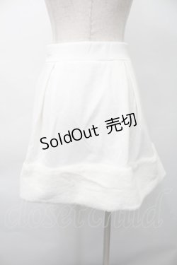 画像2: Princess Melody / 裾ファースカート  オフ S-25-11-16-044-EL-SK-HR-ZS