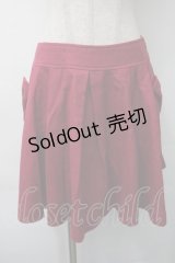 Emily Temple cute / ウールスカート  ワイン S-25-11-16-046-ET-SK-AS-ZS