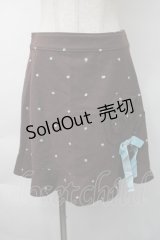 Emily Temple cute / ウールスカート  ブラウン S-25-11-16-047-ET-SK-AS-ZS