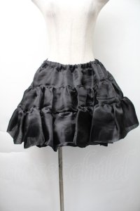 ATELIER PIERROT / ボリュームパニエ  黒 S-25-11-16-052-EL-SK-AS-ZS