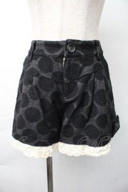 画像1: Emily Temple cute / ドットパンツ  グレーｘ黒 S-25-11-16-053-ET-PA-AS-ZS