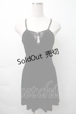 画像1: DARK IN LOVE / ベロアキャミソール  黒 S-25-11-16-009-PU-TO-AS-ZS