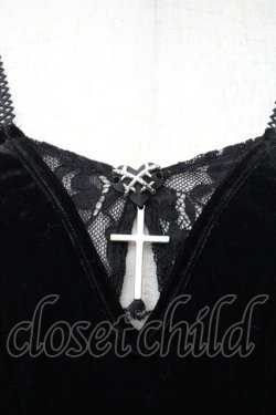 画像3: DARK IN LOVE / ベロアキャミソール  黒 S-25-11-16-009-PU-TO-AS-ZS