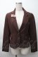 画像1: Ank Rouge / リボンジャケット  ブラウン S-25-11-16-014-CA-JA-HR-ZS (1)