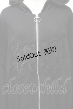 画像3: REFLEM / 猫耳ジップアップパーカー  黒 S-25-11-16-016-PU-TO-AS-ZS