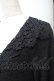 画像3: axes femme / レース襟付ロングカーディガン  黒 S-25-11-16-019-AX-BL-HR-ZS (3)