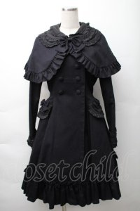 Mary Magdalene / グロリアーナスプリングコート  黒 S-25-11-16-026-CL-OP-AS-ZS