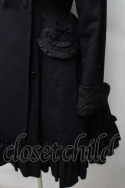 画像4: Mary Magdalene / グロリアーナスプリングコート  黒 S-25-11-16-026-CL-OP-AS-ZS