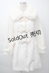 LIZ LISA / パールリボンビットコート  オフ S-25-11-16-029-LO-CO-AS-ZS