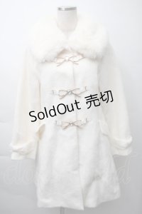 LIZ LISA / パールリボンビットコート  オフ S-25-11-16-029-LO-CO-AS-ZS