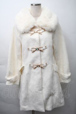 画像1: LIZ LISA / パールリボンビットコート  オフ S-25-11-16-029-LO-CO-AS-ZS