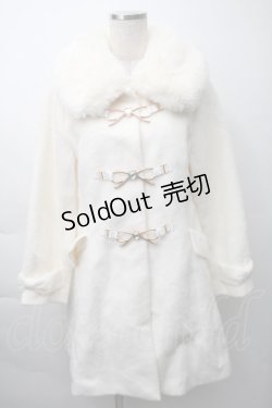 画像1: LIZ LISA / パールリボンビットコート  オフ S-25-11-16-029-LO-CO-AS-ZS