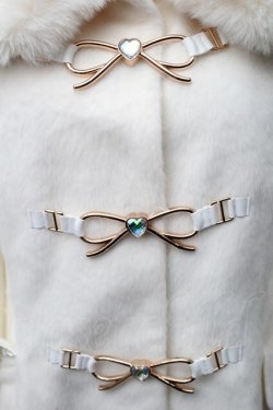 画像3: LIZ LISA / パールリボンビットコート  オフ S-25-11-16-029-LO-CO-AS-ZS