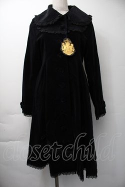 画像1: ALICE and the PIRATES / フランシスカコート  黒 S-25-11-16-033-PA-CO-AS-ZS