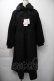 画像1: m petit by misako / AM*リボンコート M 黒 S-25-11-16-034-LO-CO-HR-ZS (1)
